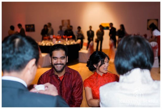 Chinese Tea Ceremony | California Center for the Arts Escondido Wedding Photo | © Kristine Marie Photography