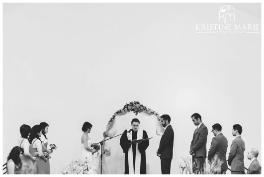 Ceremony in Museum Gallery | California Center for the Arts Escondido Wedding Photo | © Kristine Marie Photography