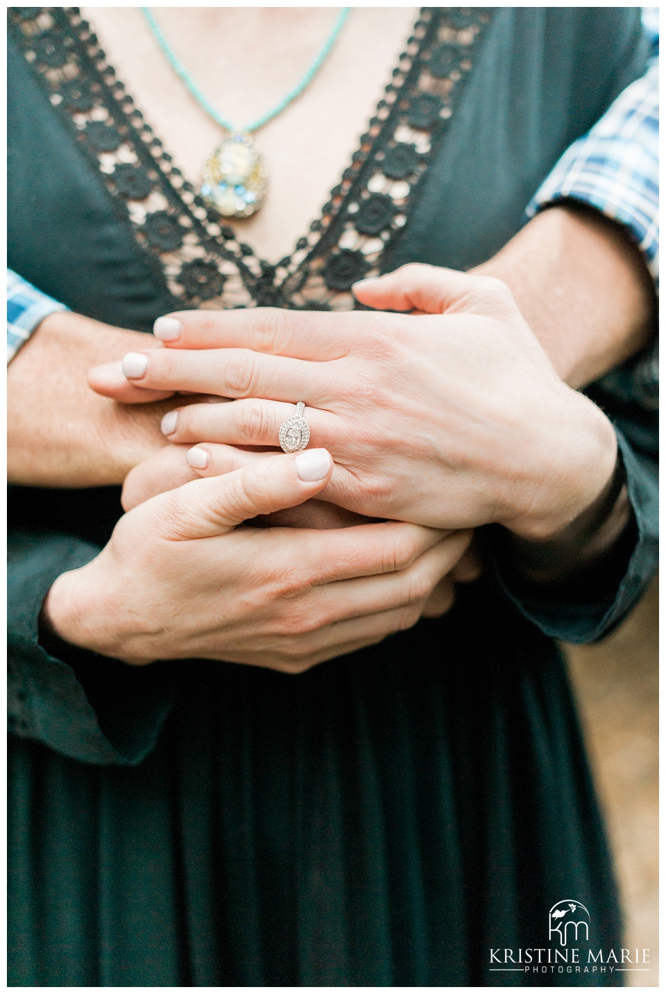 Marquis Engagement Ring | Presidio Park Engagement Photo | San Diego Engagement Wedding Photographer | Kristine Marie Photography | © www.kristinemariephotography.com