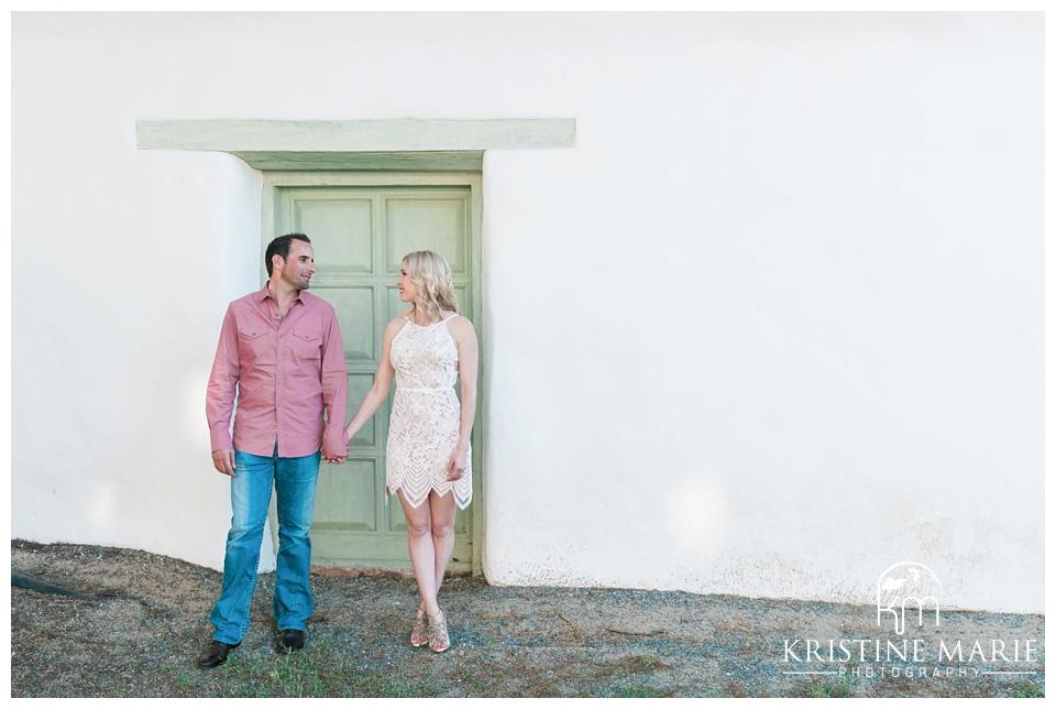 Old Town Engagement Photo | San Diego Engagement Wedding Photographer | Kristine Marie Photography | © www.kristinemariephotography.com