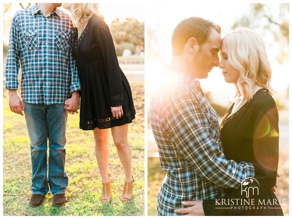 That San Diego Sunlight! | Presidio Park Engagement Photo | San Diego Engagement Wedding Photographer | Kristine Marie Photography | © www.kristinemariephotography.com