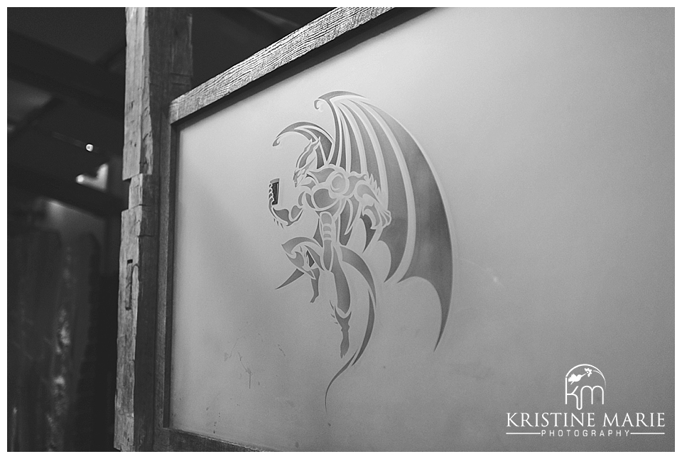 Stone Brewing Company Engagement Photo | San Diego Engagement Photographer | Kristine Marie Photography | © www.kristinemariephotography.com