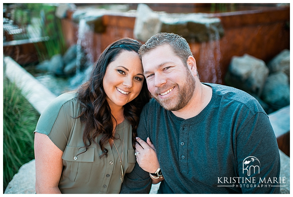 Stone Brewing Company Engagement Photo | San Diego Engagement Photographer | Kristine Marie Photography | © www.kristinemariephotography.com