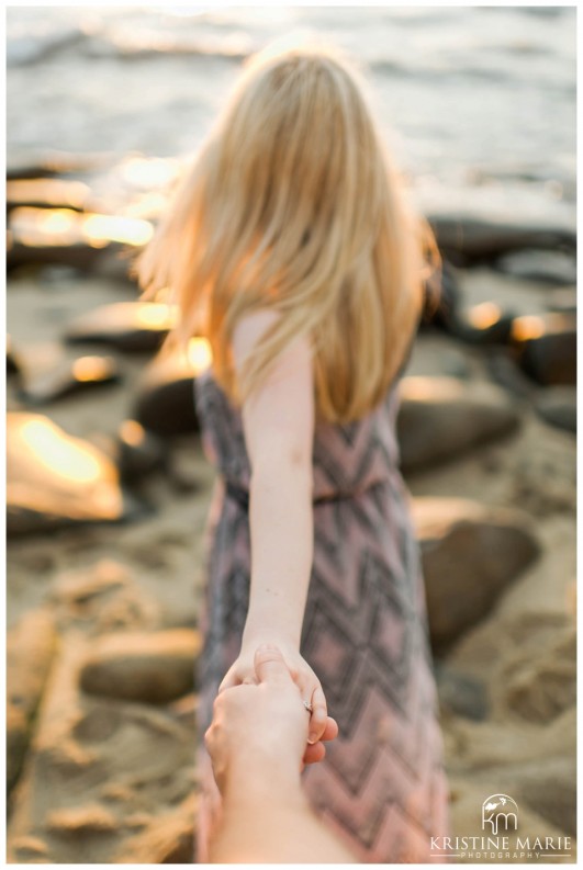 Fine Art La Jolla Cove Beach Engagement Photo | San Diego Engagement Wedding Photographer | Kristine Marie Photography © www.kristinemariephotography.com (9)