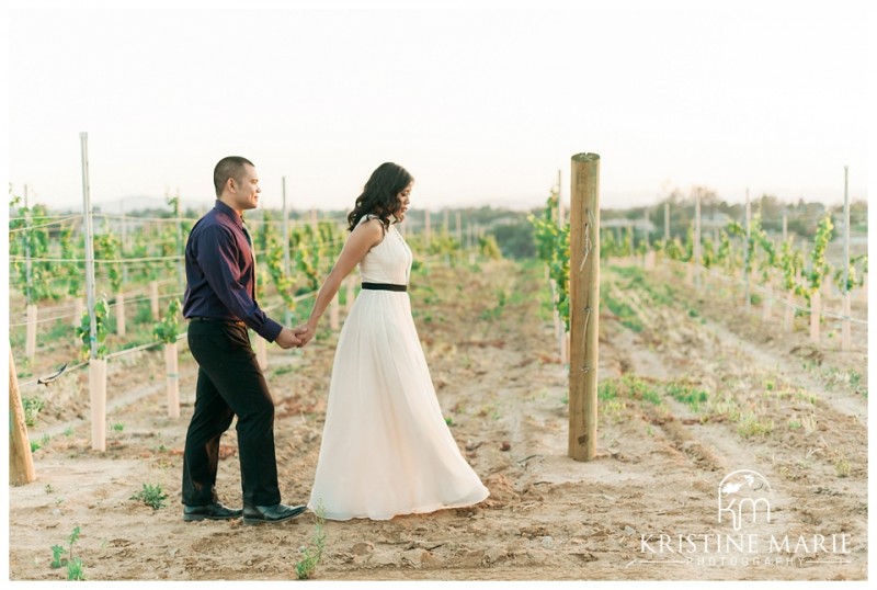 Vineyard engagement Danza Del sol Winery Temecula Wedding Photographer | © Kristine Marie Photography www.kristinemariephotography.com (11)