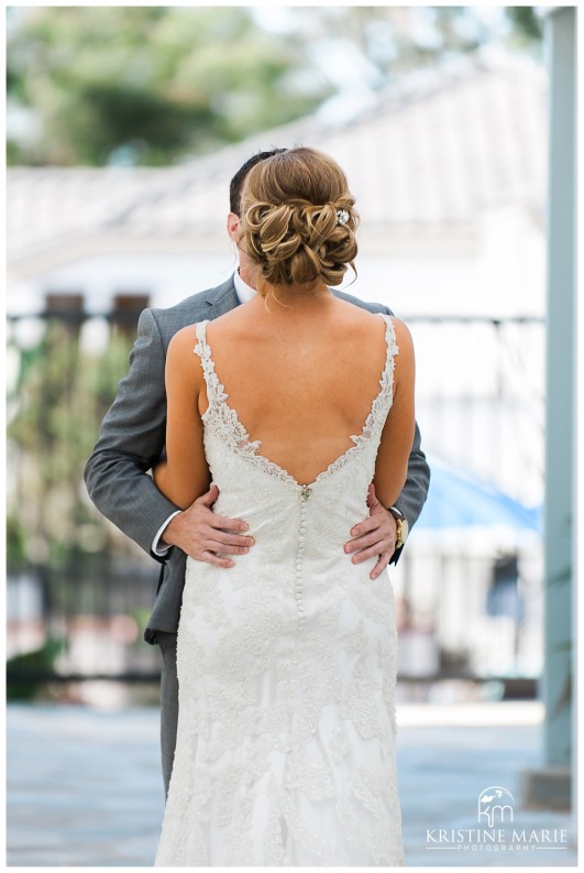 The First Look at Hotel Indigo Del Mar | Scripps Seaside Forum Wedding | La Jolla San Diego Wedding Photographer | Kristine Marie Photography | © www.kristinemariephotography.com