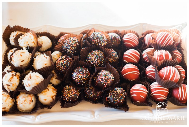 Cake Donut Holes | Maderas Golf Club | Poway San Diego Wedding Photographer | Kristine Marie Photography | © www.kristinemariephotography.com