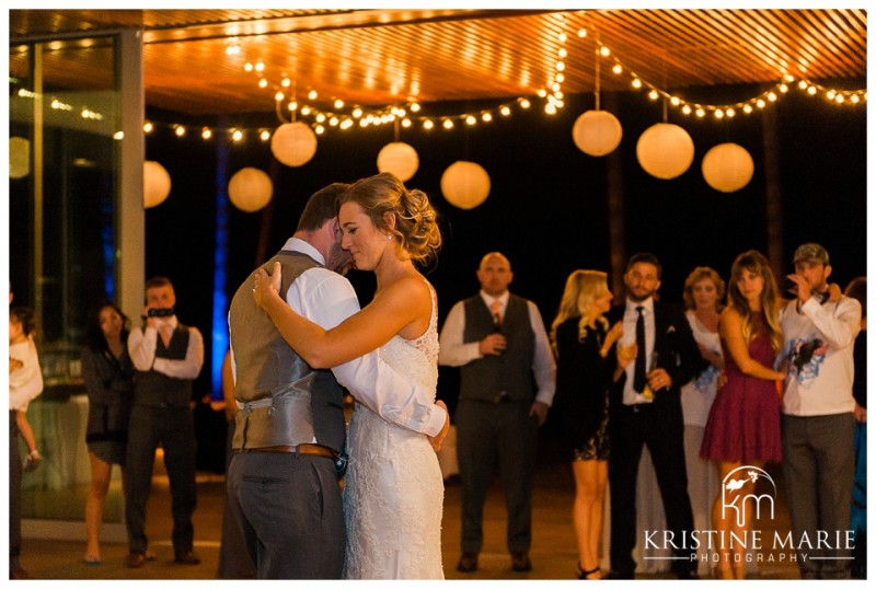 Brother and Sister dance | Scripps Seaside Forum Wedding | La Jolla San Diego Wedding Photographer | Kristine Marie Photography | © www.kristinemariephotography.com