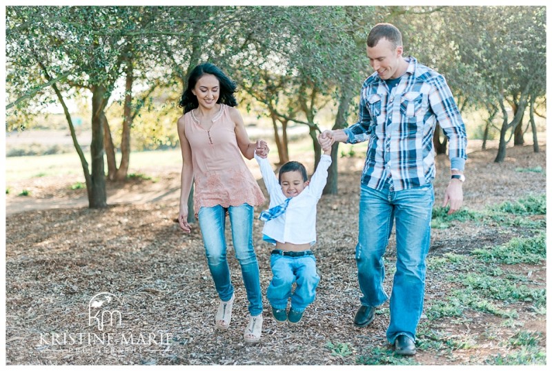 Fun Family of Three Pictures San Diego Poway Family Photographer | Kristine Marie Photography | © www.kristinemariephotography.com (4)