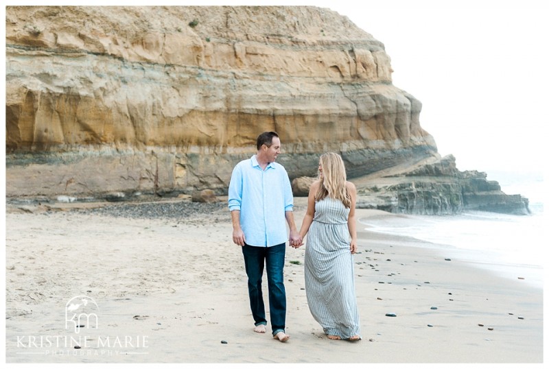 Torrey Pines Beach State Reserve Engagement | La Jolla San Diego Wedding Photographer | © Kristine Marie Photography www.kristinemariephotography.com (1)