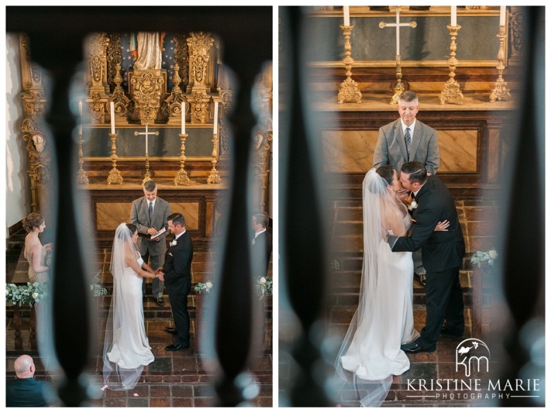 St. Francis Chapel | The Prado Balboa Park Wedding Photos | San Diego Wedding Photographer | Kristine Marie Photography (23)
