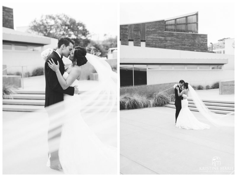 Scripps Seaside Forum Wedding Photo | Beach Elegance | © Kristine Marie Photography www.kristinemariephotography.com (22)