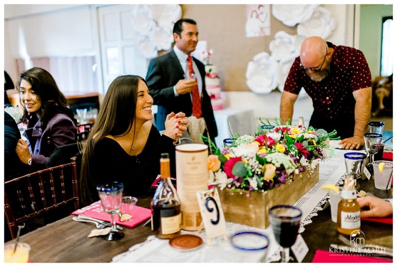 happy wedding guests | Chula Vista Womans Club | San Diego Wedding Photographer | Kristine Marie Photography 