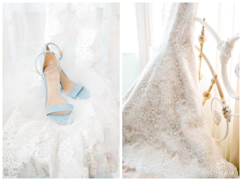 Blue Wedding Shoes | Balboa Park San Diego Wedding Photographer | Chula Vista Woman's Club | Kristine Marie Photography 