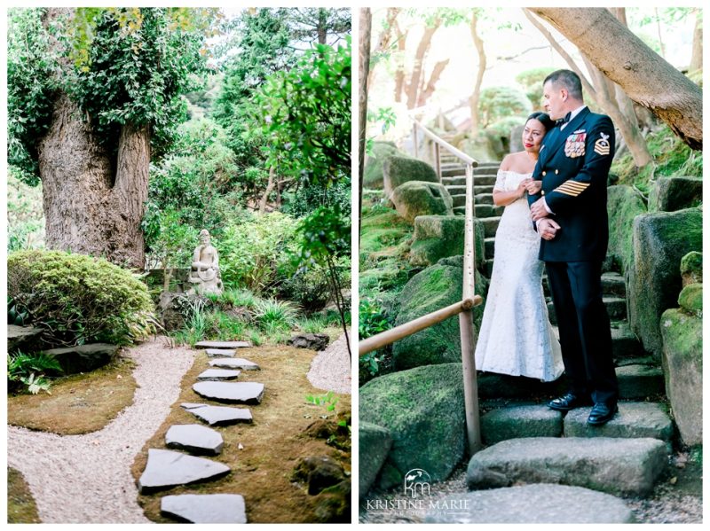 Hokokuji Bamboo Forest Bride Groom Navy |Yokosuka Tokyo Wedding Photographer | © Kristine Marie Photography (1)