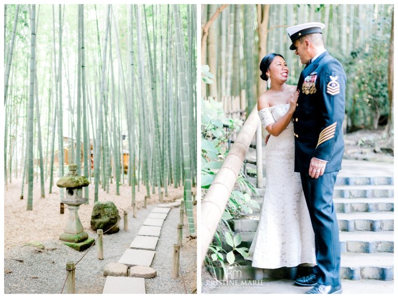 Hokokuji Bamboo Forest Bride Groom Navy |Yokosuka Tokyo Wedding Photographer | © Kristine Marie Photography (6)