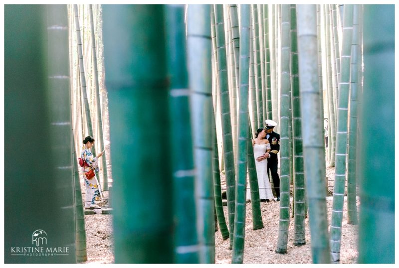 Hokokuji Bamboo Forest Bride Groom Navy |Yokosuka Tokyo Wedding Photographer | © Kristine Marie Photography (14)
