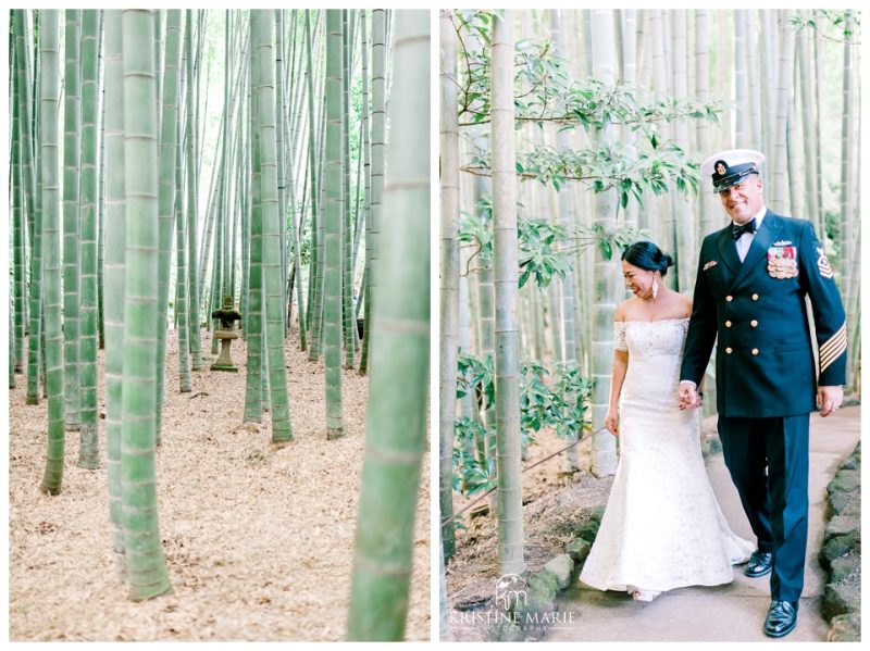 Hokokuji Bamboo Forest Bride Groom Navy |Yokosuka Tokyo Wedding Photographer | © Kristine Marie Photography (3)