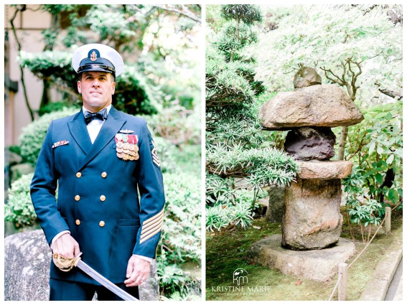 Hokokuji Bamboo Forest Bride Groom Navy |Yokosuka Tokyo Wedding Photographer | © Kristine Marie Photography (20)