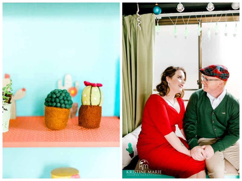 At Home Couple's Christmas Pictures | Yokosuka Family Photographer | © Kristine Marie Photography