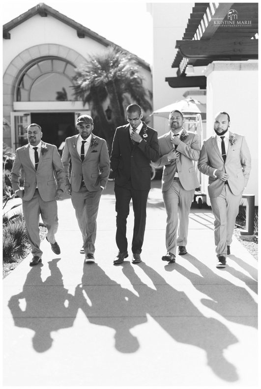 groomsmen photo | Kona Kai Resort Wedding Picture San Diego Photographer | © Kristine Marie Photography 
