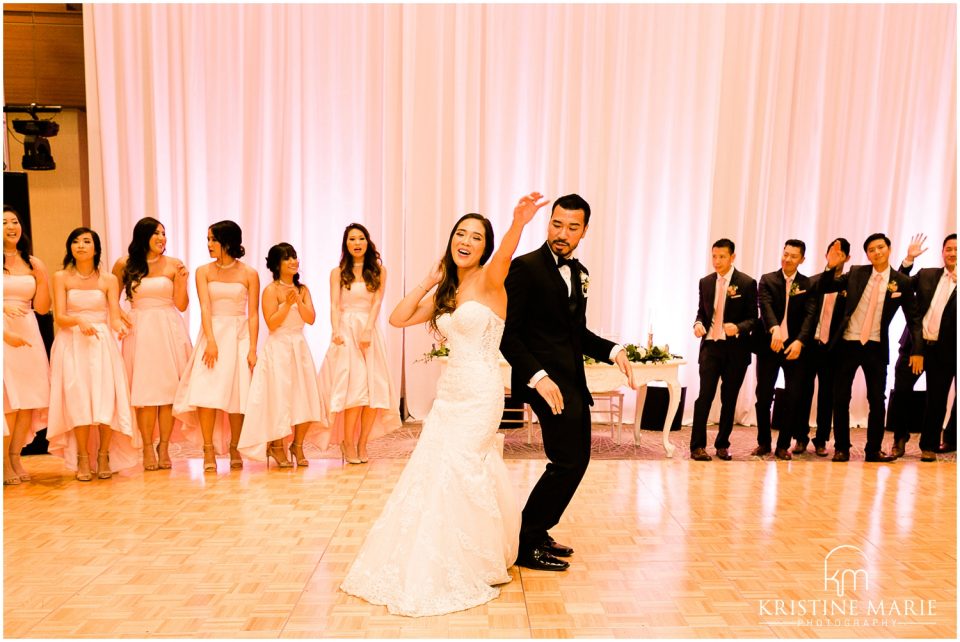 Westin Gaslamp Quarter Hotel San Diego Wedding Photo | grand entrance ballroom | © Kristine Marie Photography (62)