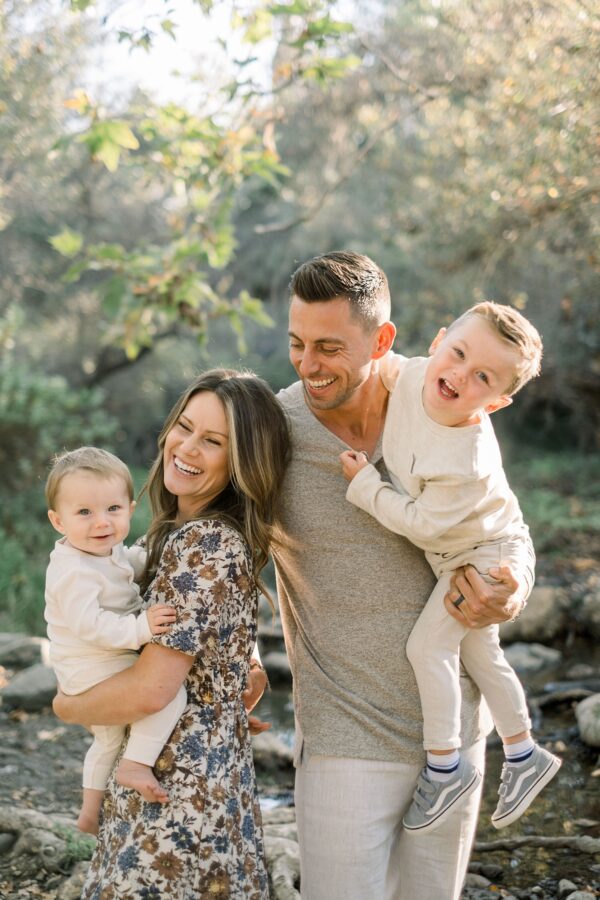 Family of four family photo